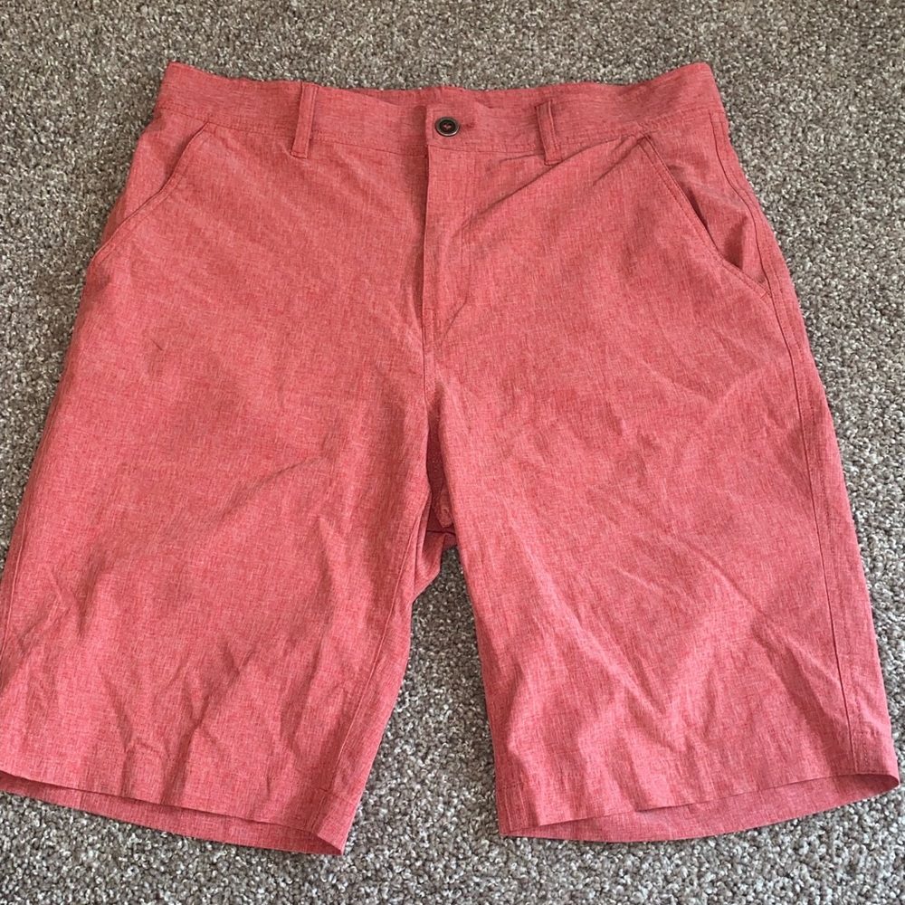 Red shorts